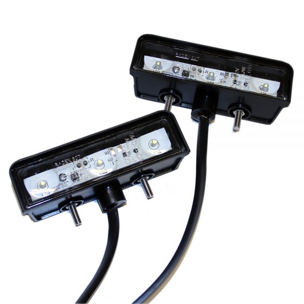 Reg.skyltsbelysning LED.