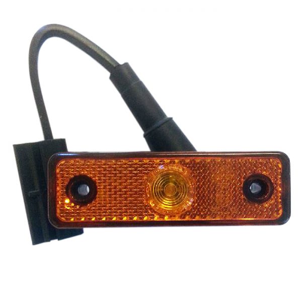 Sidolykta LED. Orange.